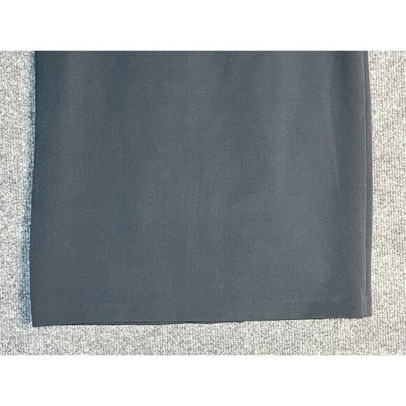 Slates Essentials Mini Pencil Skirt High Waisted Back Slit Stretch Black Women 6 - Picture 3 of 12